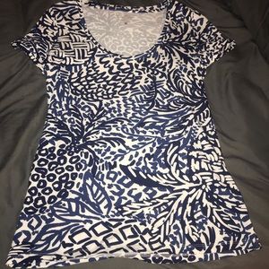 Lilly Pulitzer Scoop Neck Tee